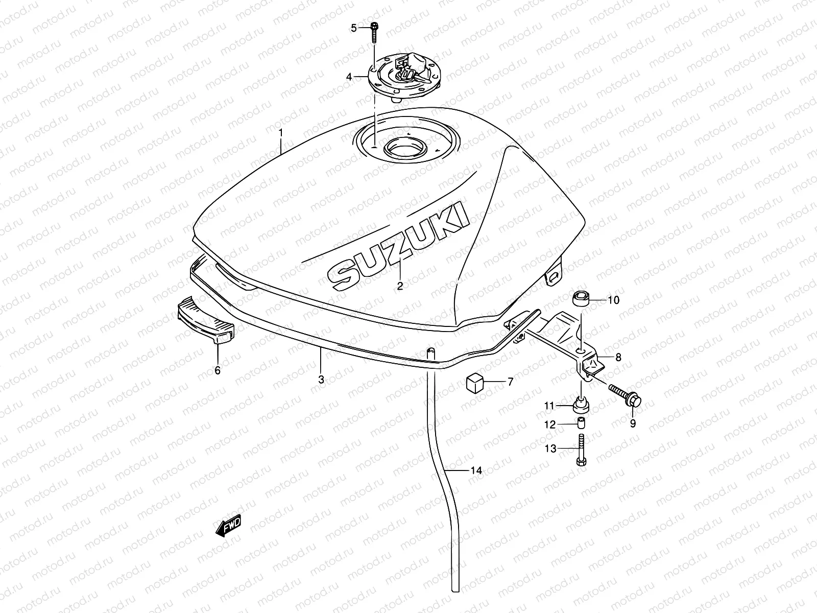 33D - FUEL TANK (MODEL T)