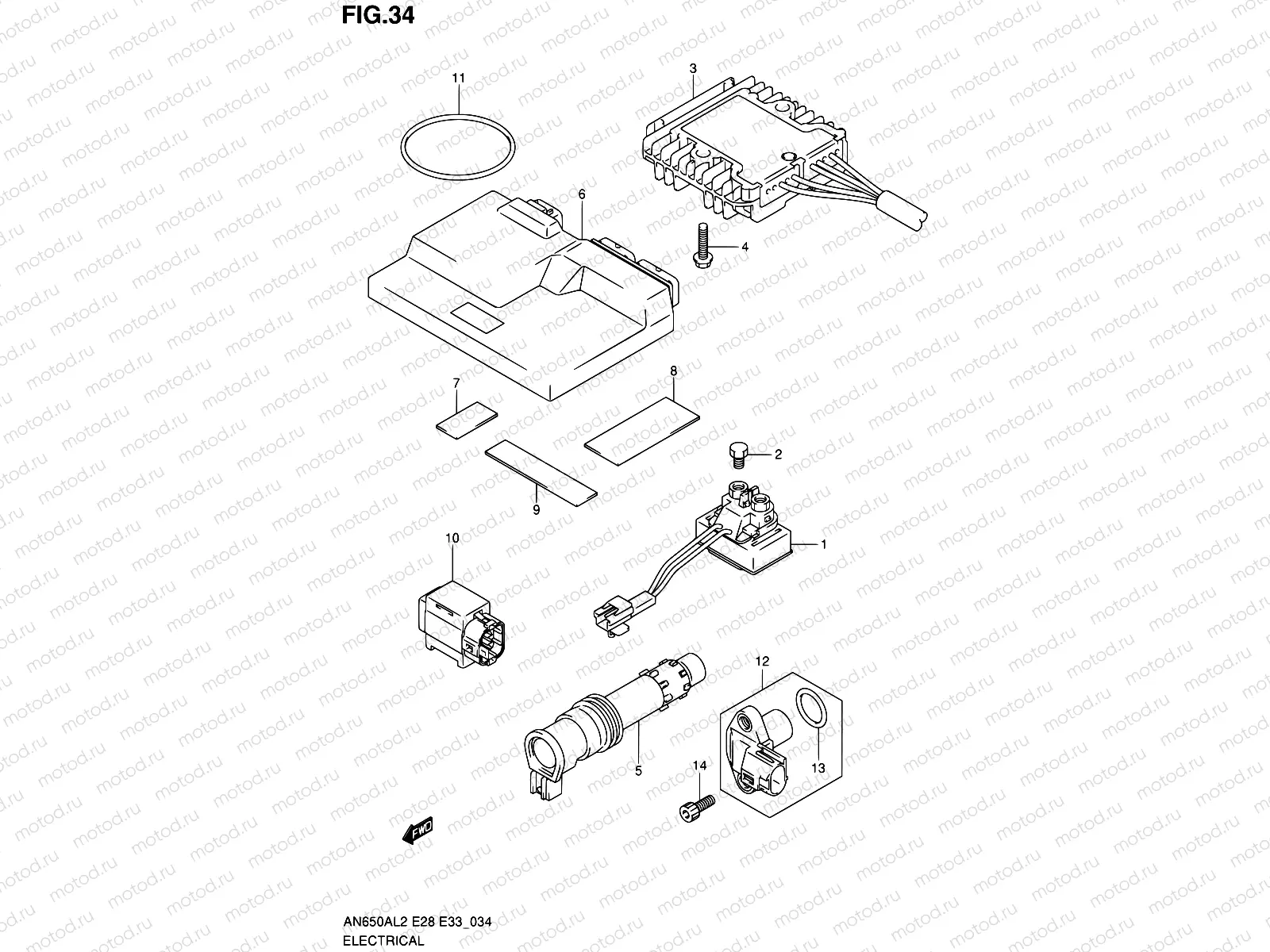 34 - ELECTRICAL (AN650AL2 E33)