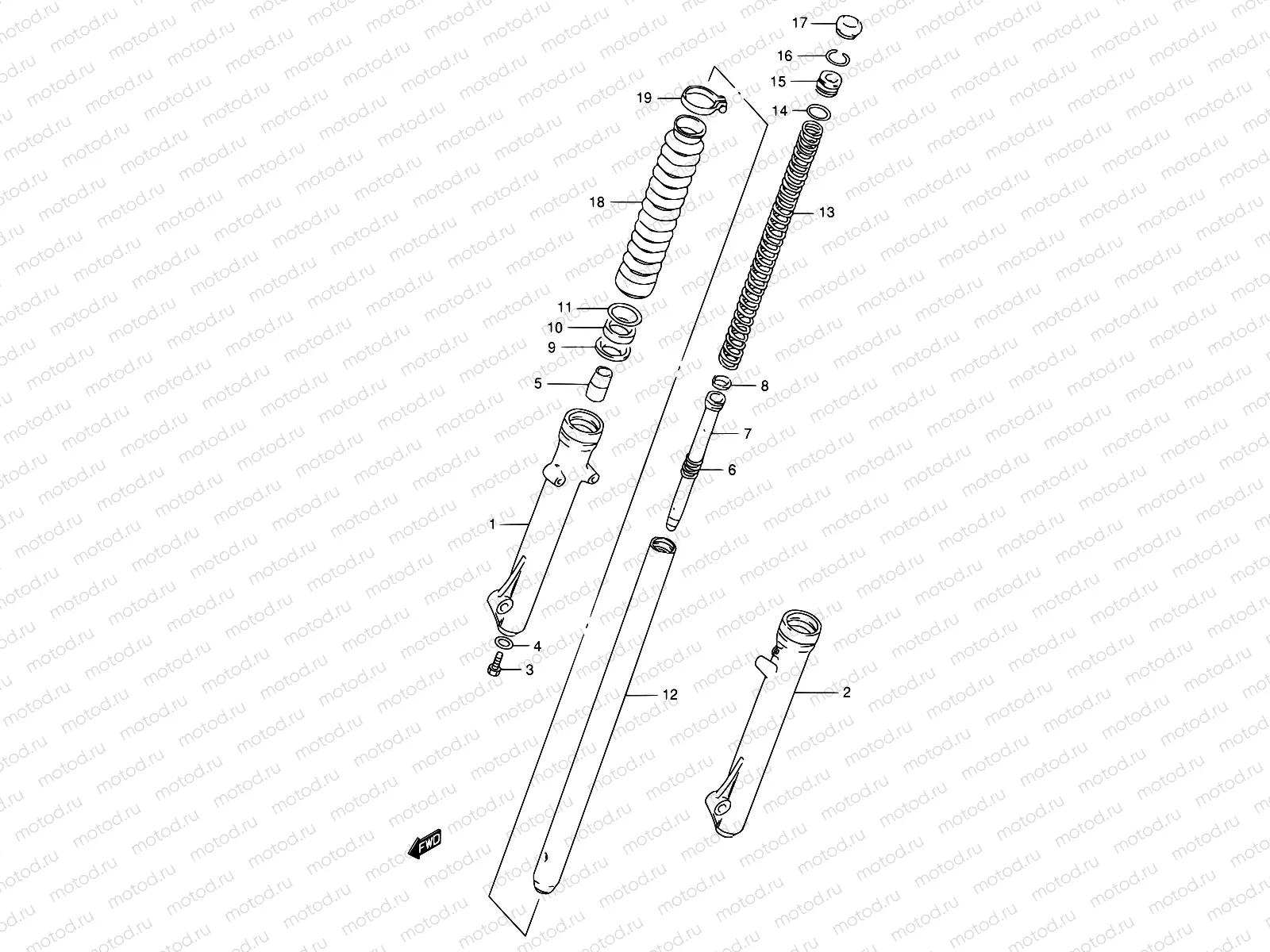 34 - FRONT DAMPER