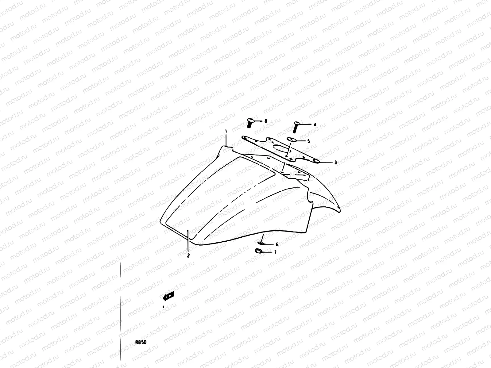 34 - FRONT FENDER