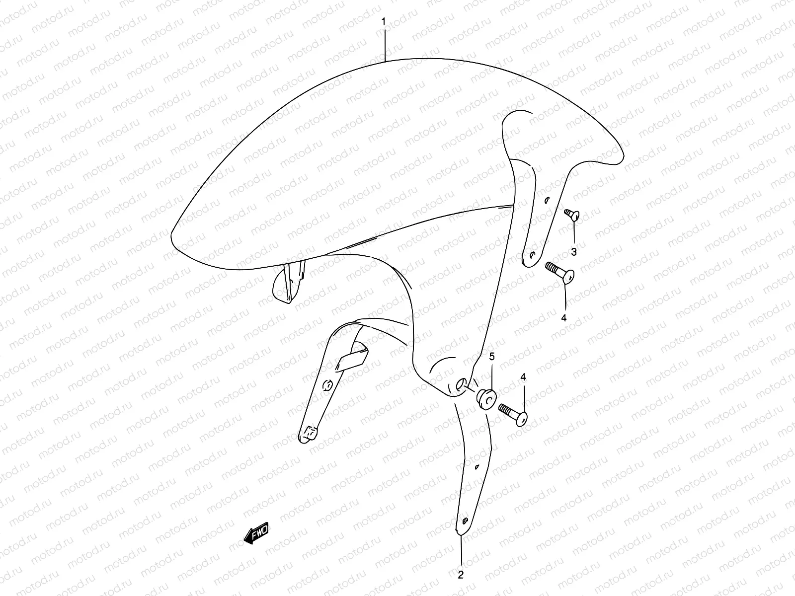 34 - FRONT FENDER