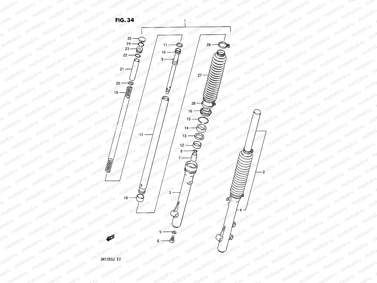 34 - FRONT FORK