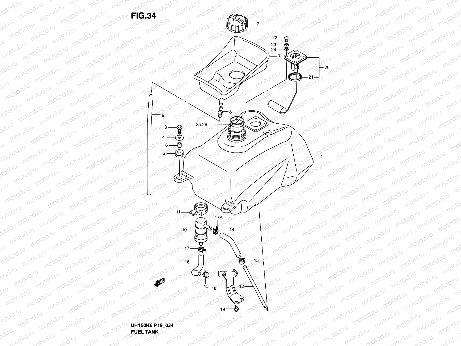 34 - FUEL TANK