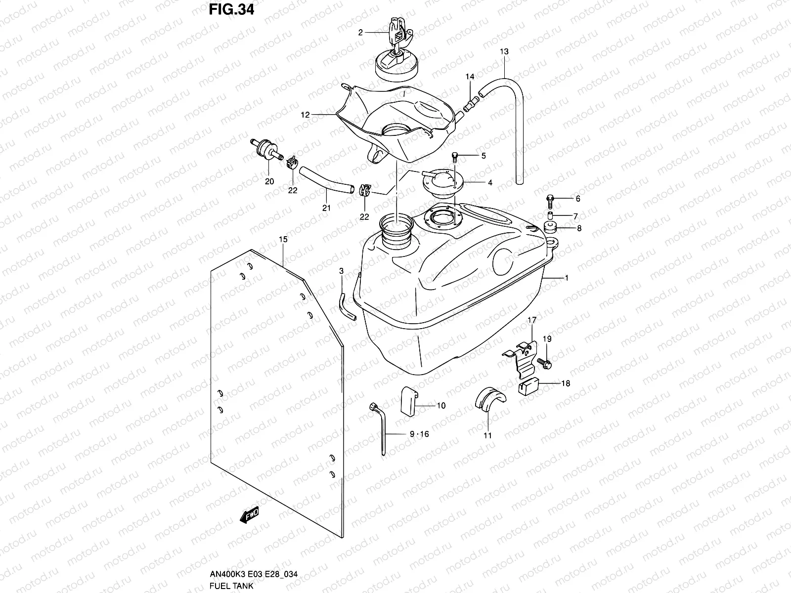 34 - FUEL TANK