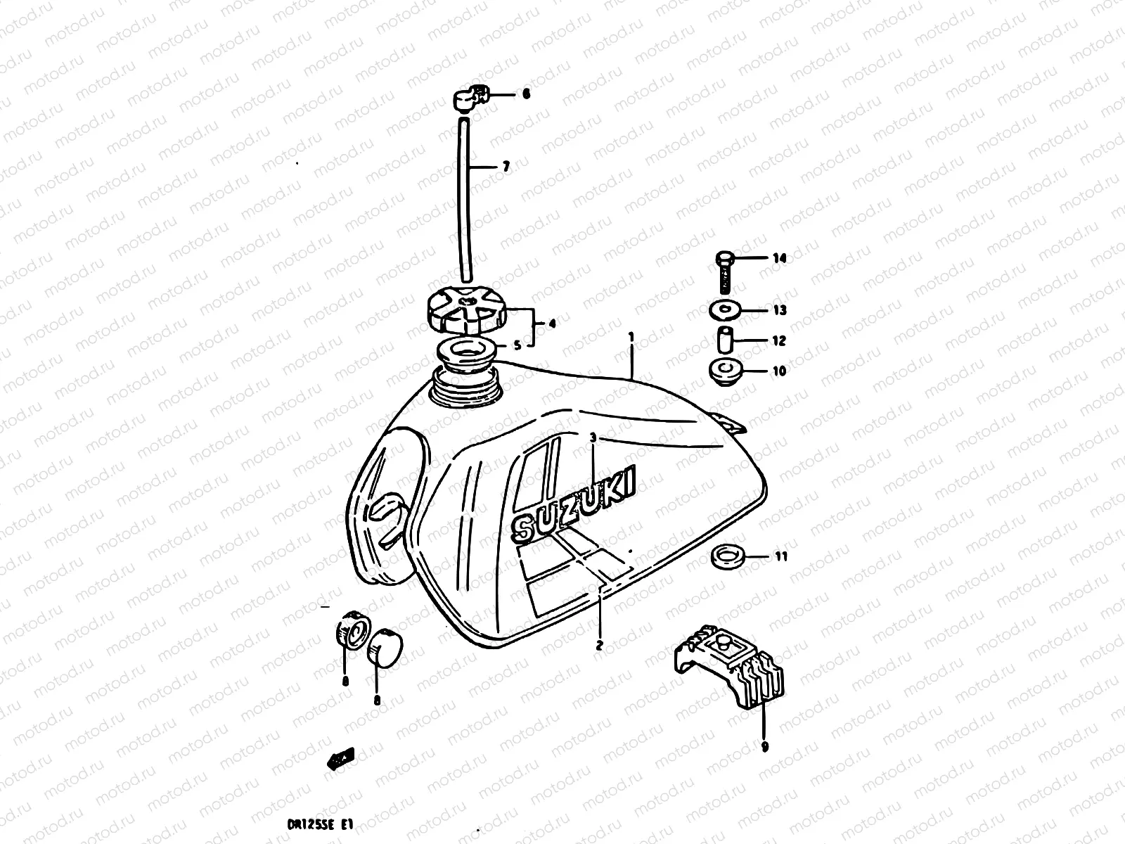 34 - FUEL TANK (E02, E04, E15, E18, E21)