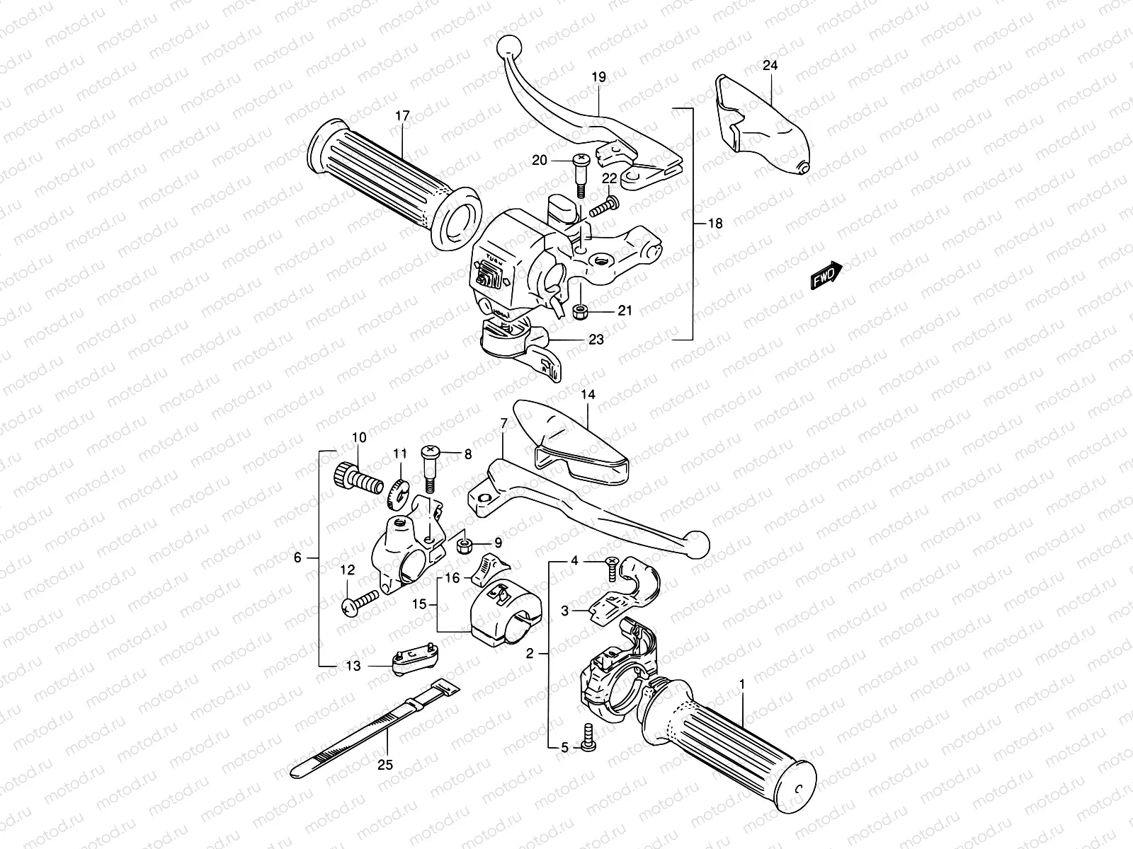 34 - HANDLE SWITCH