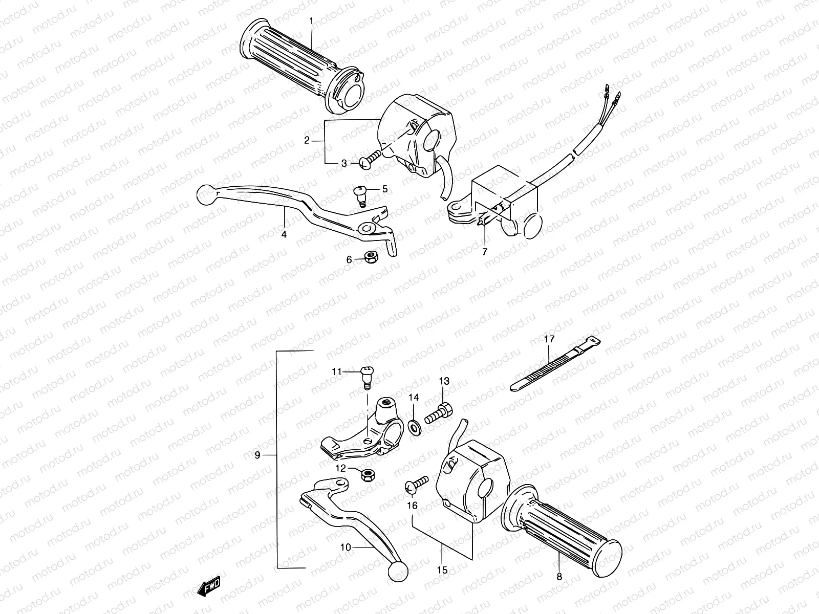 34 - HANDLE SWITCH