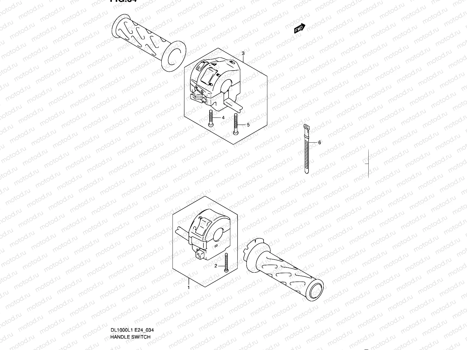 34 - HANDLE SWITCH