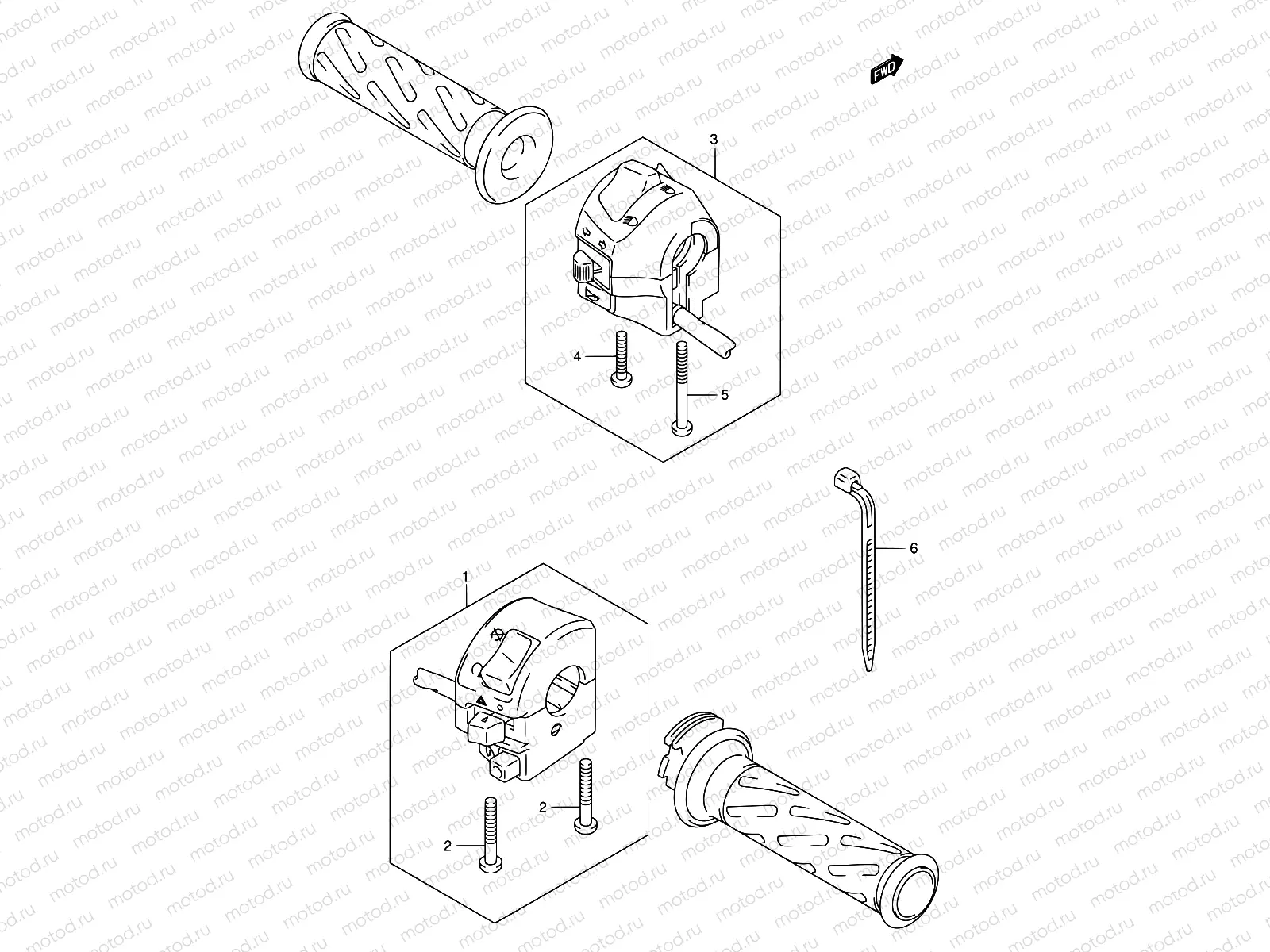 34 - HANDLE SWITCH (SV1000S/S1/S2)