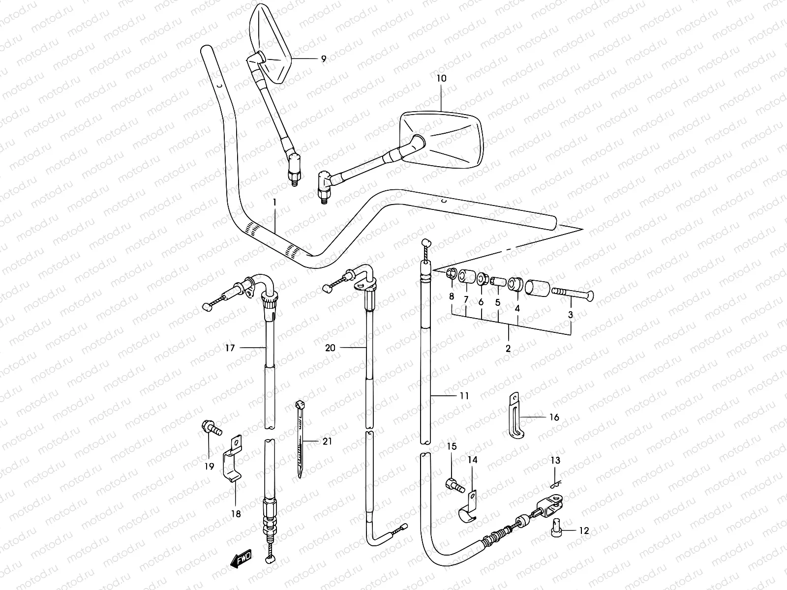 34 - HANDLEBAR
