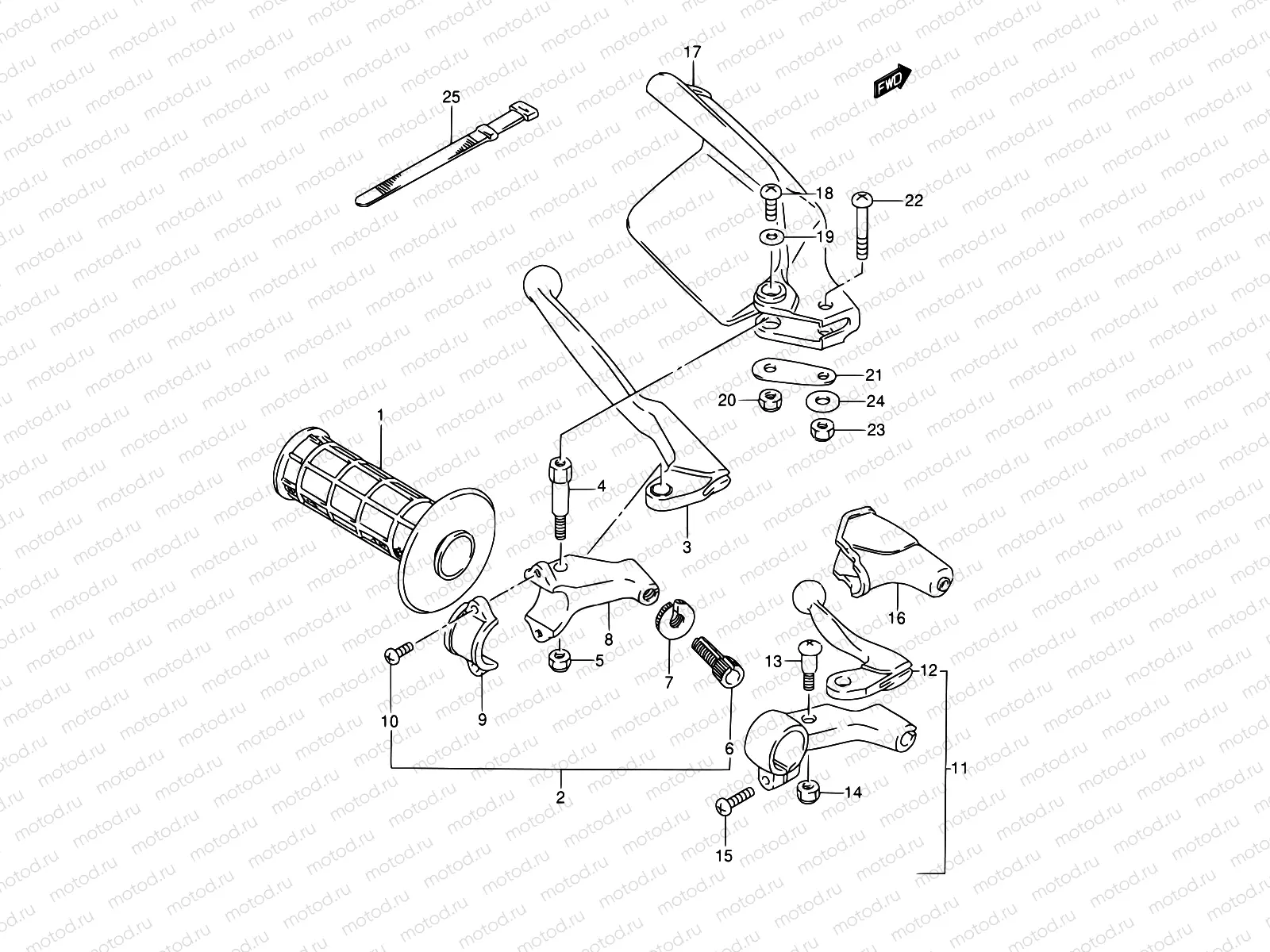 34 - LEFT KNUCKLE COVER
