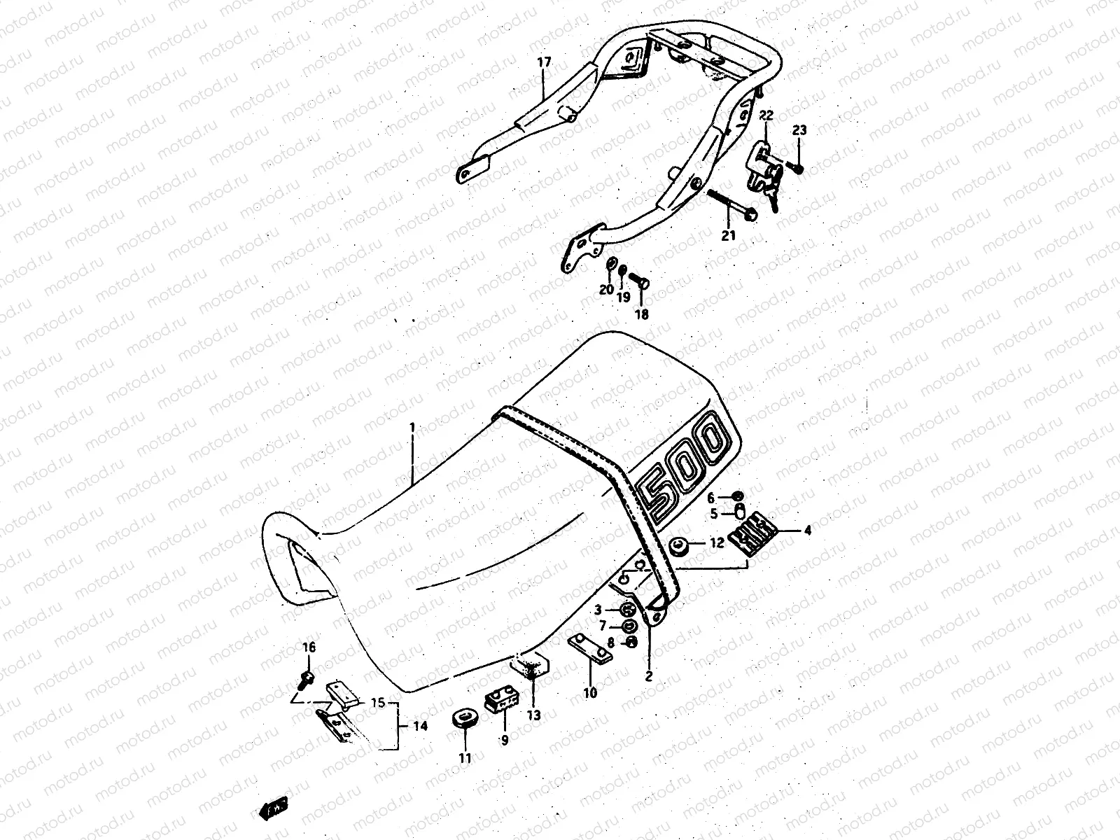 34 - SEAT (MODEL G/H)