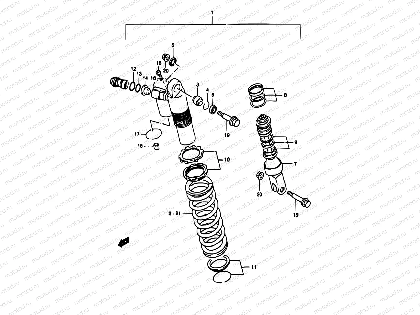 34 - SHOCK ABSORBER (MODEL T)