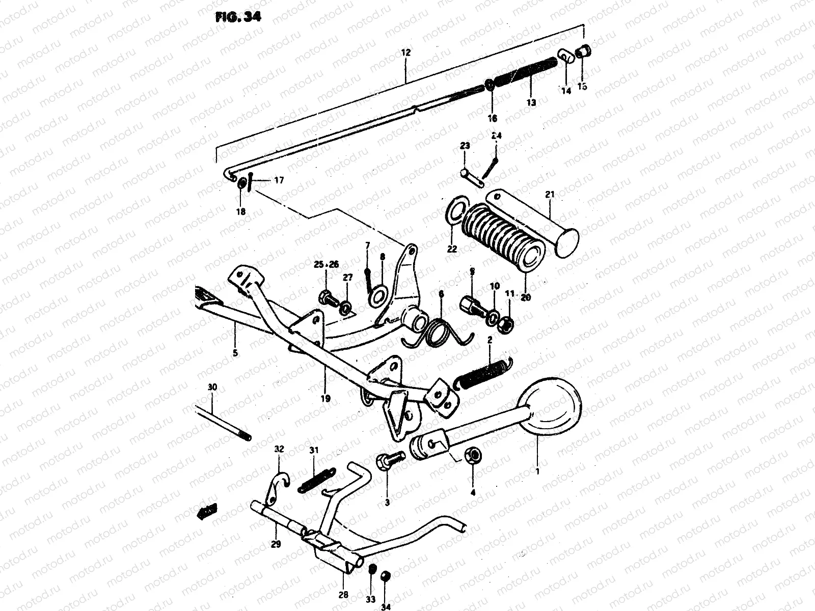 34 - STAND - FOOTREST