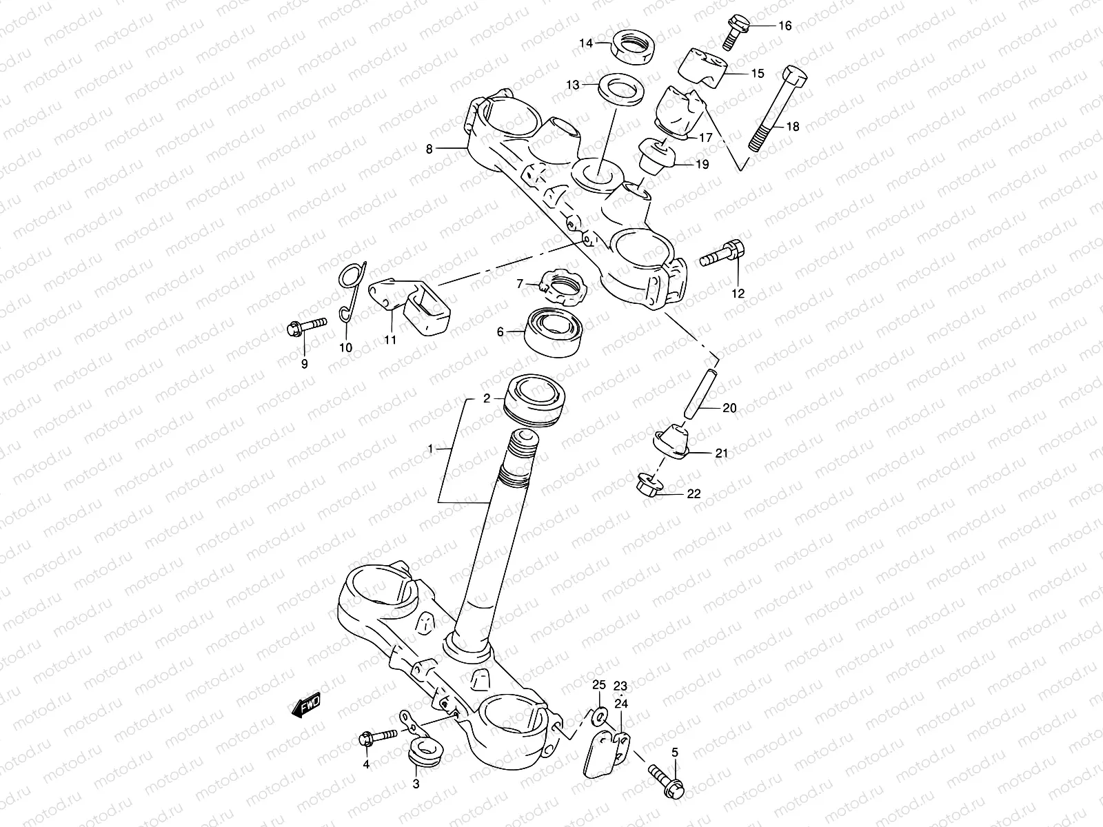 34 - STEERING STEM