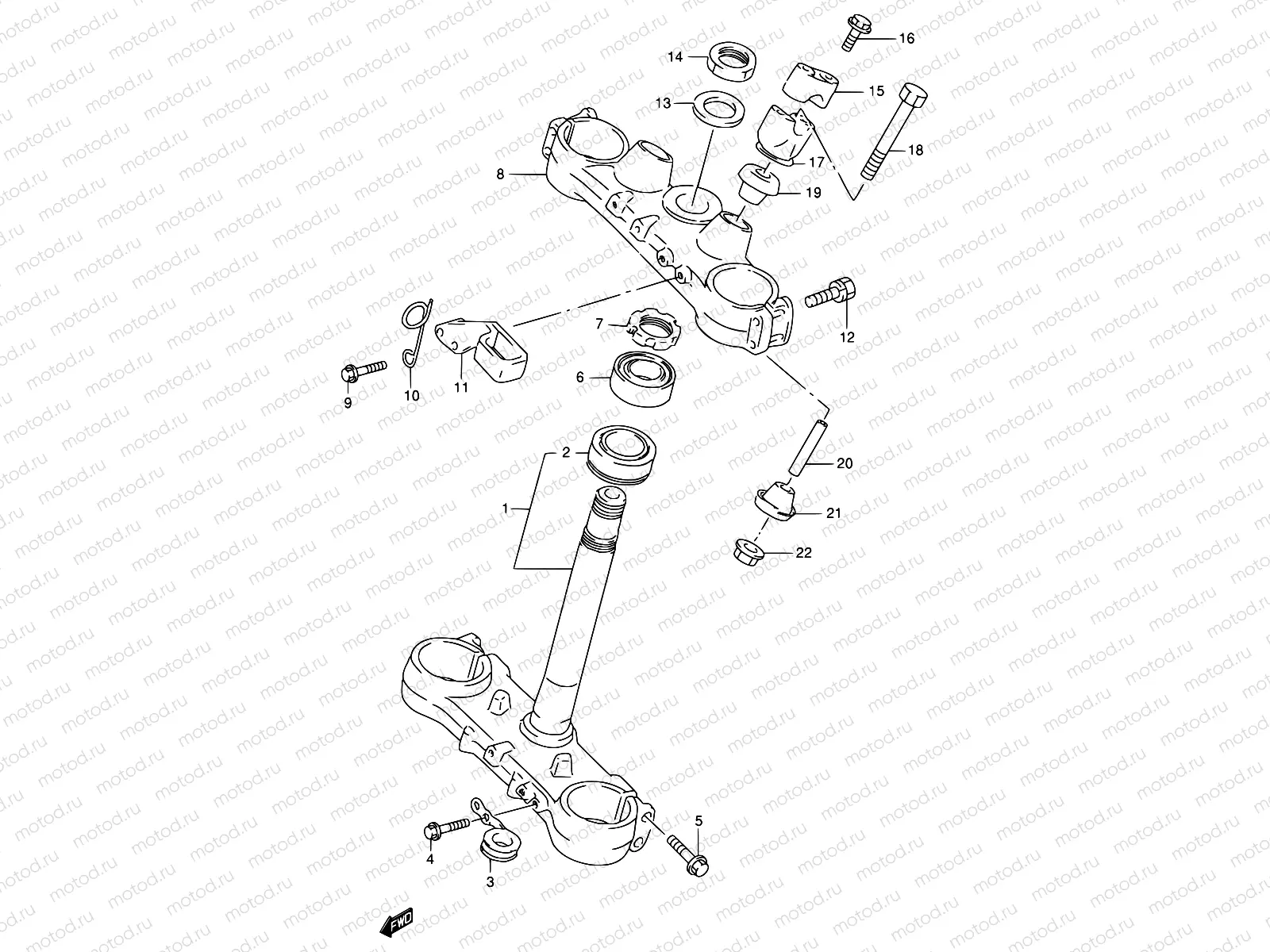 34 - STEERING STEM