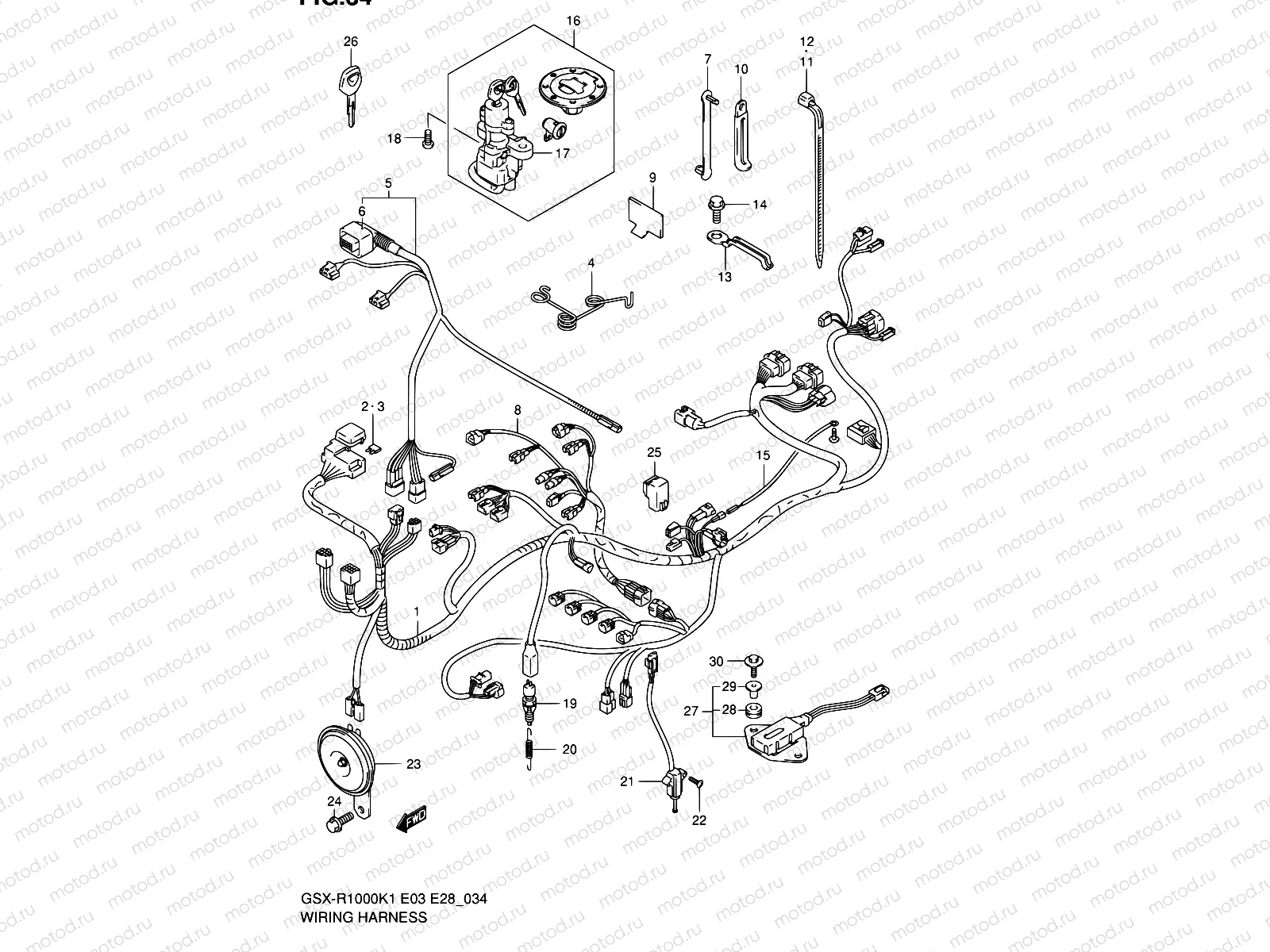 34 - WIRING HARNESS