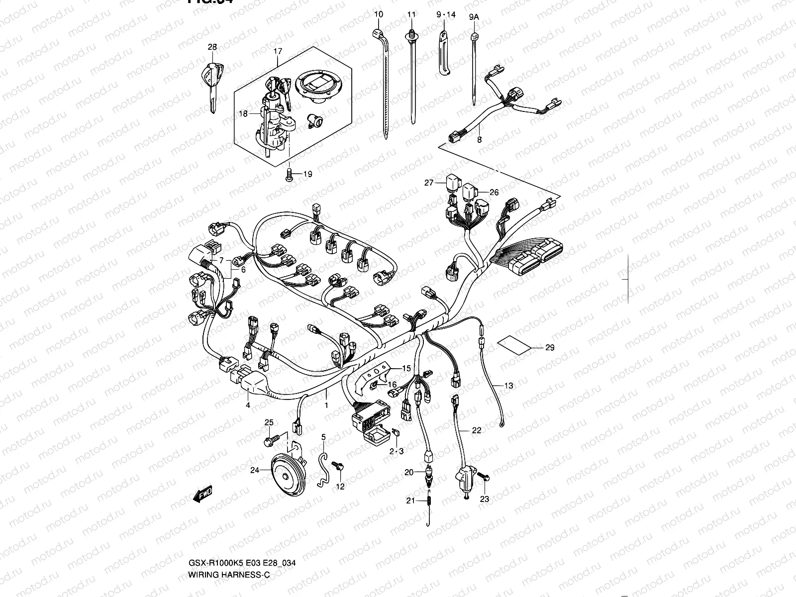 34 - WIRING HARNESS