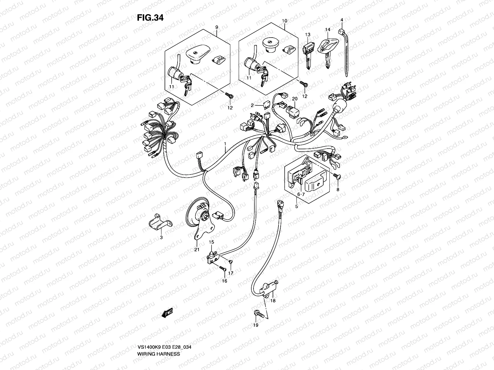 34 - WIRING HARNESS