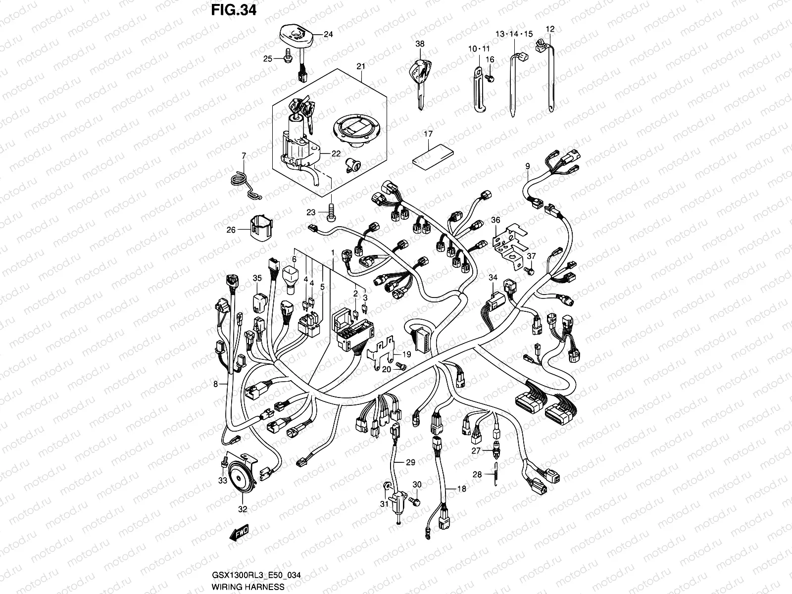 34 - WIRING HARNESS