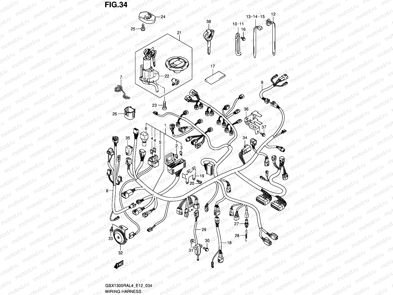 34 - WIRING HARNESS