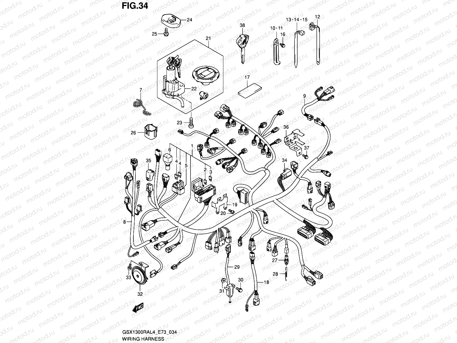 34 - WIRING HARNESS
