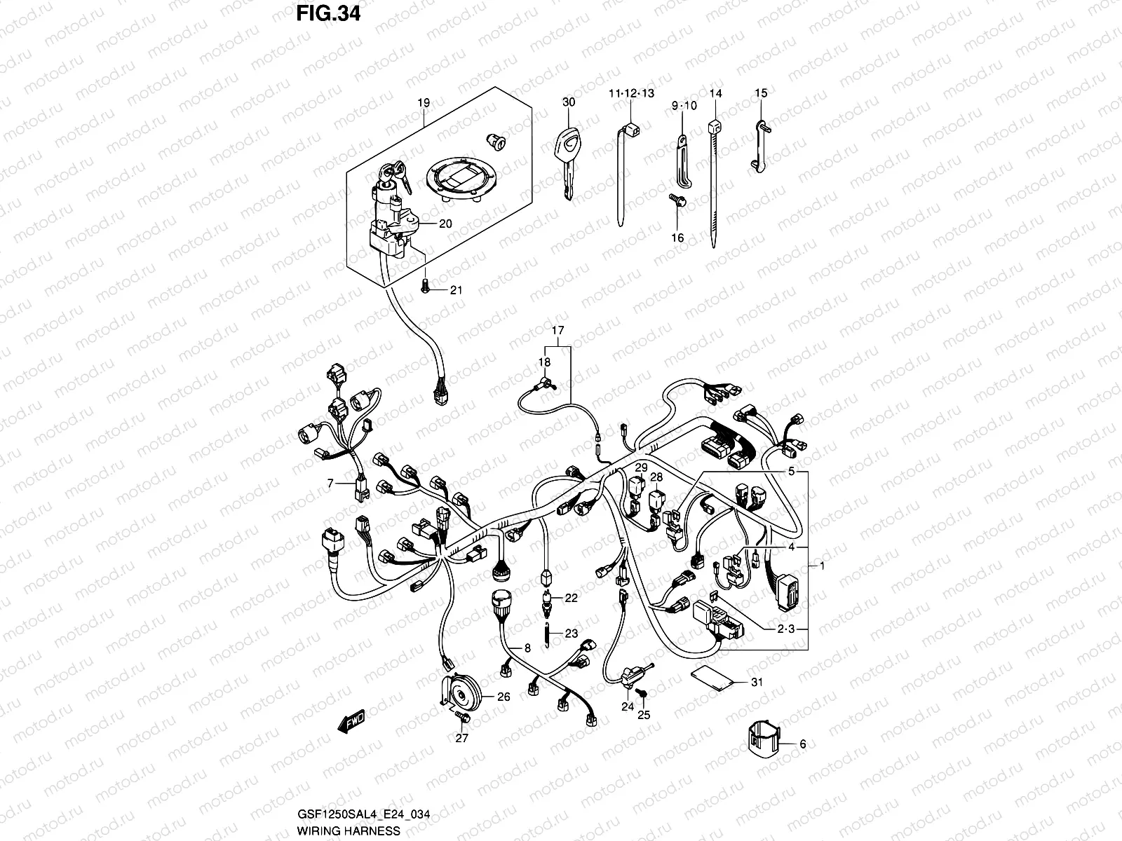 34 - WIRING HARNESS
