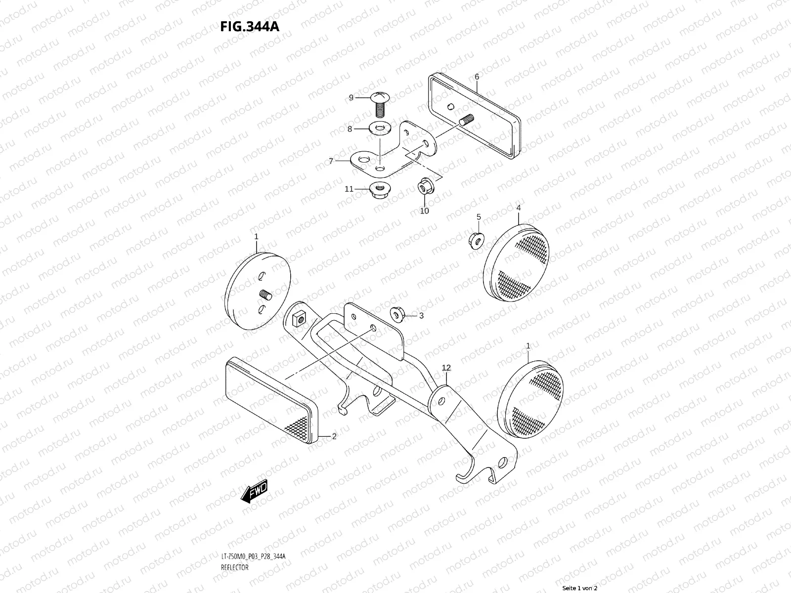 344A - REFLECTOR (LT-Z50:M0:P03)