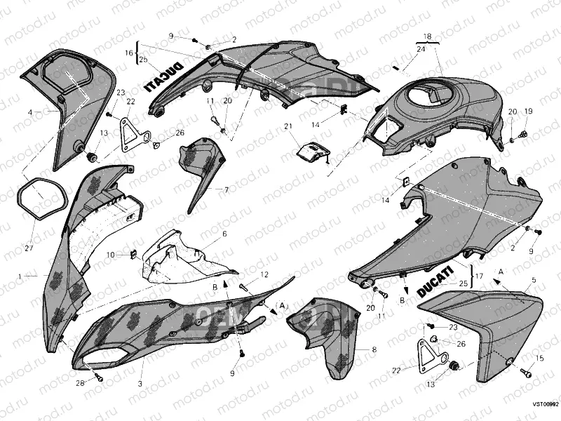 34A - FAIRING » PLASTICS