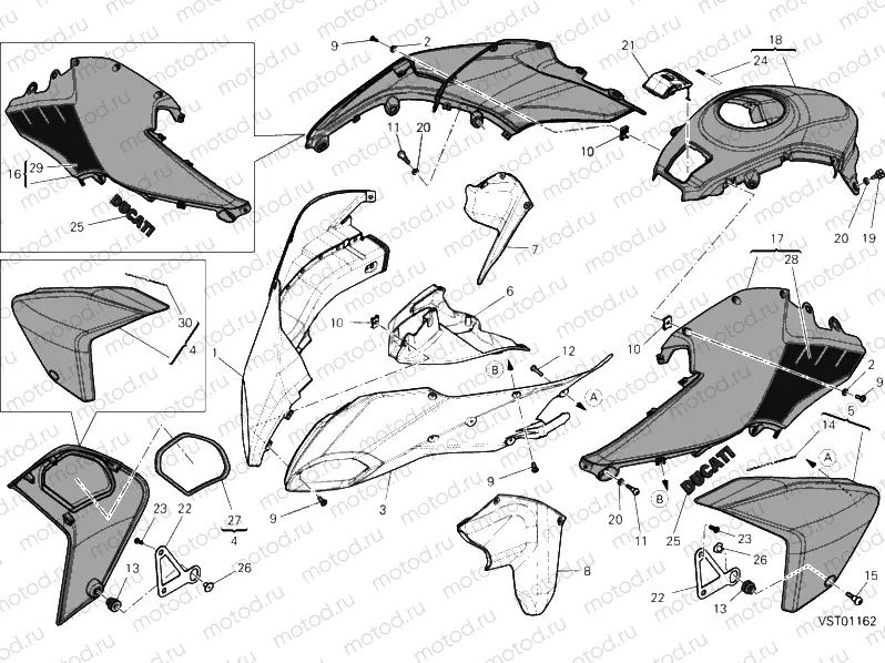 34A - FAIRING » PLASTICS