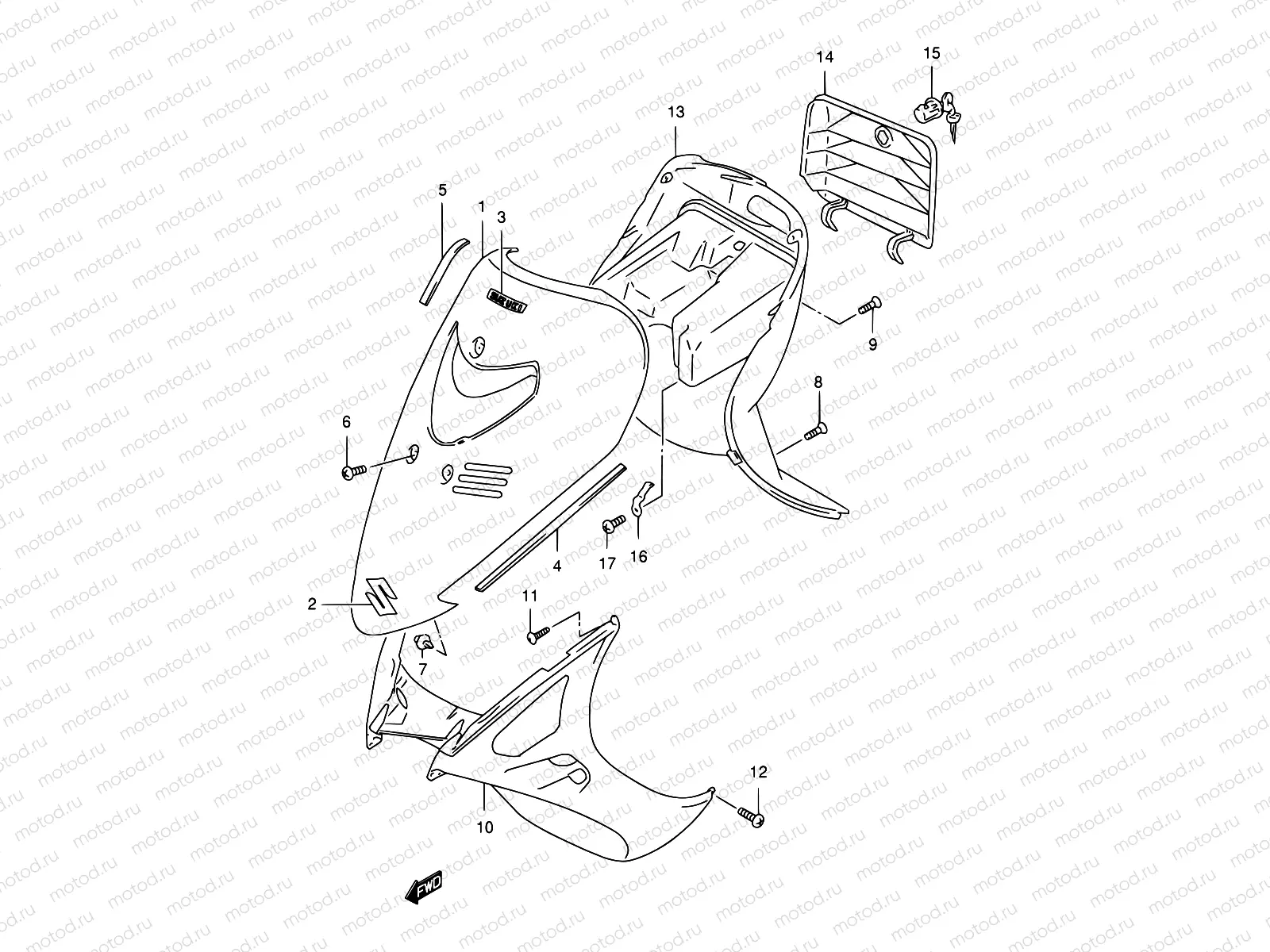 34A - LEG SHIELD (MODEL X/Y)