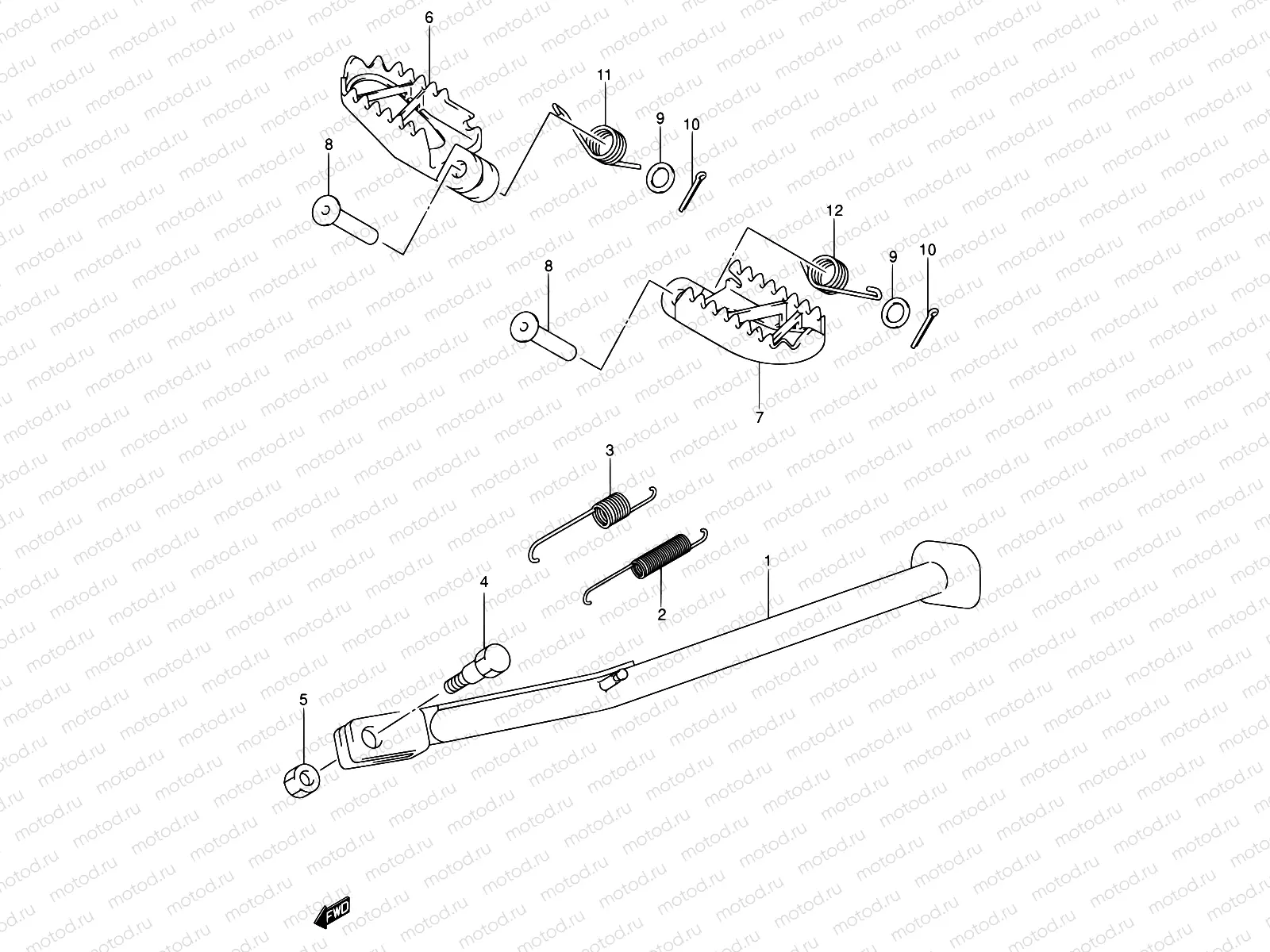 34A - STAND (MODEL K4)