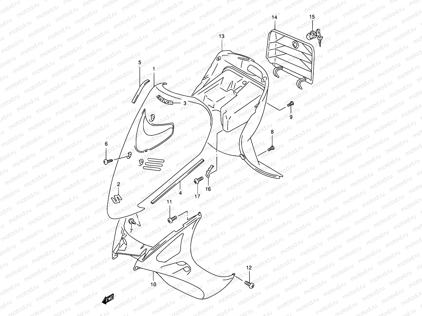 34B - LEG SHIELD (MODEL X/Y)