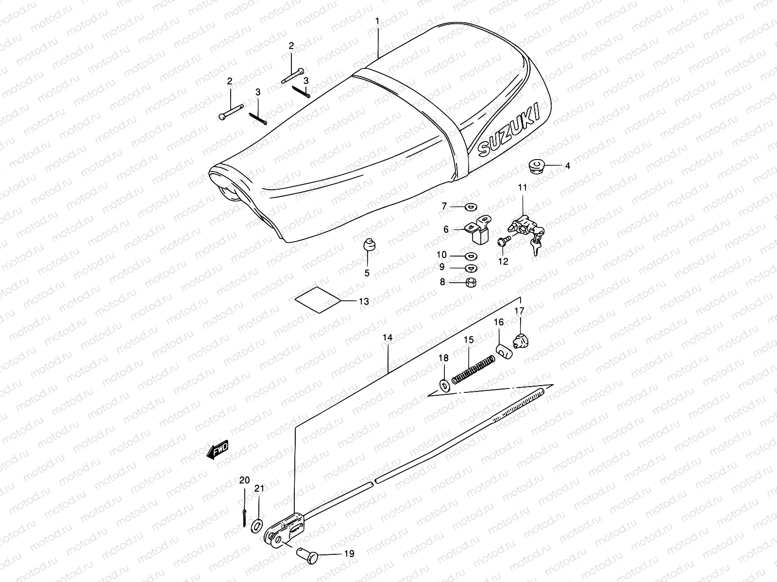 34C - SEAT (MODEL K1 E71)