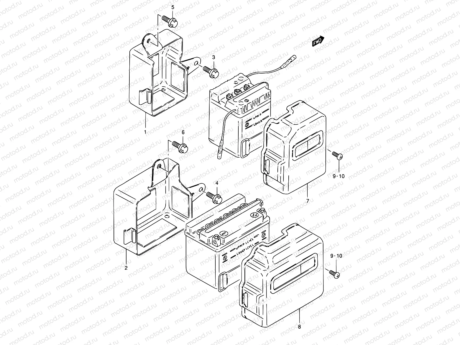 35 - BATTERY HOLDER