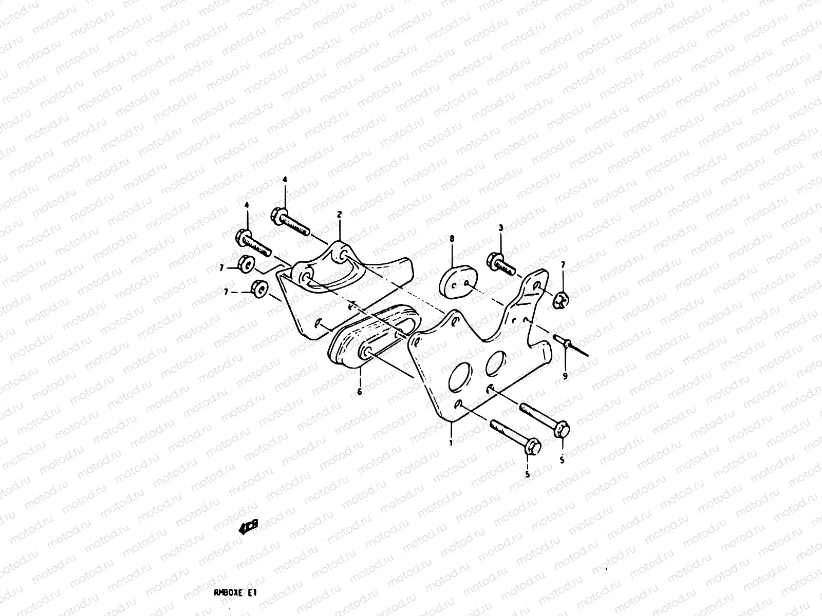 35 - CHAIN GUIDE (MODEL D)