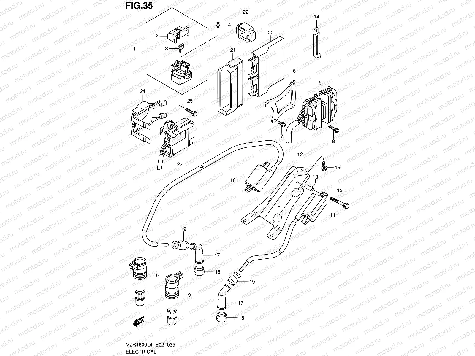 35 - ELECTRICAL (VZR1800L4 E02)