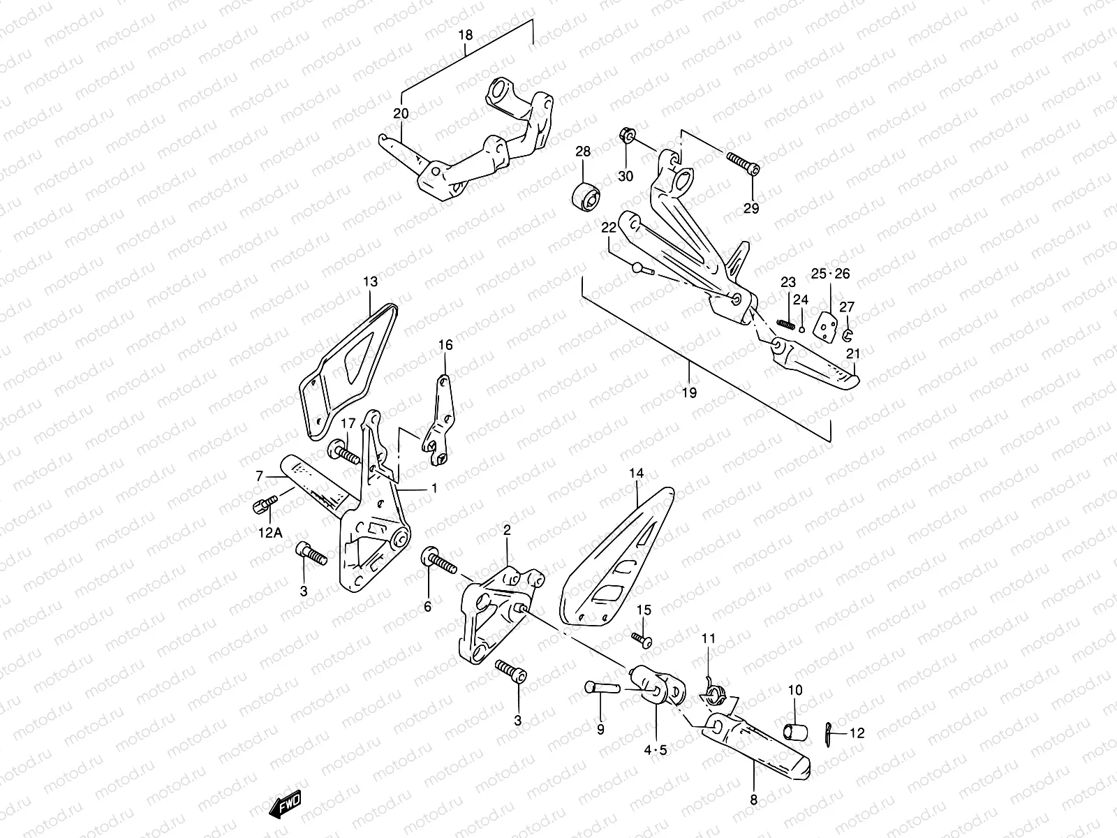 35 - FOOTREST