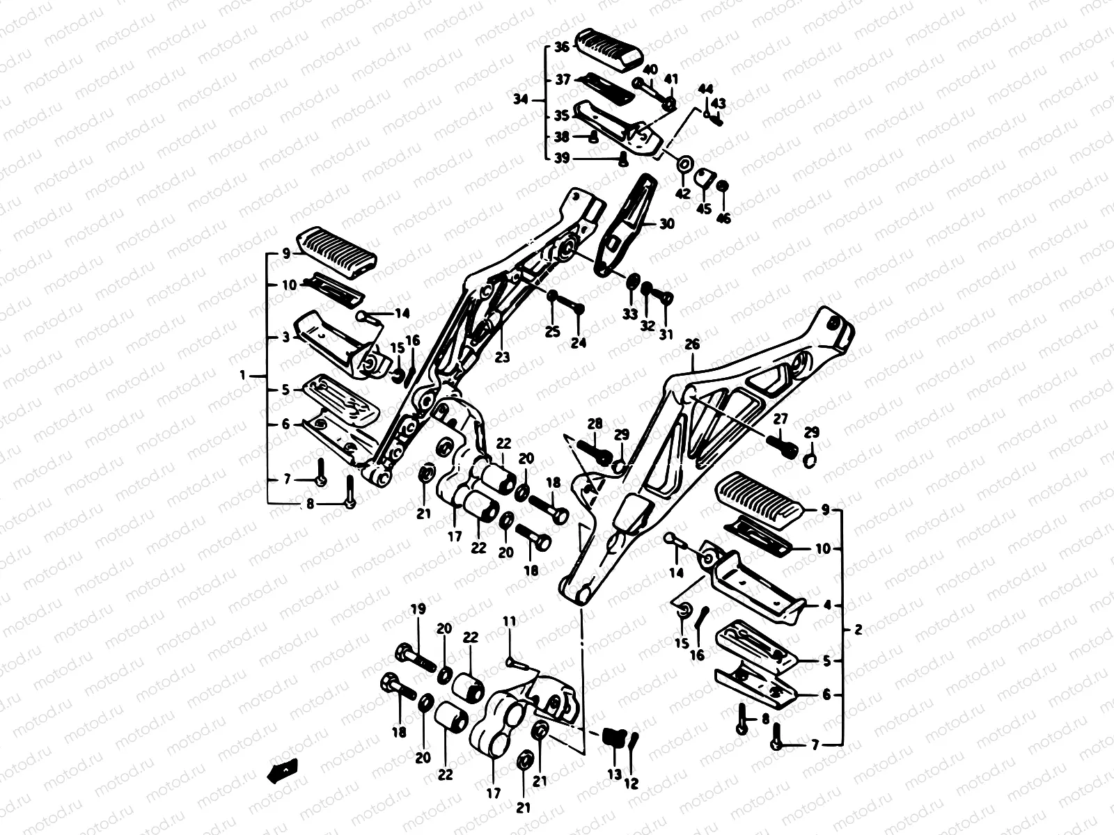 35 - FOOTREST