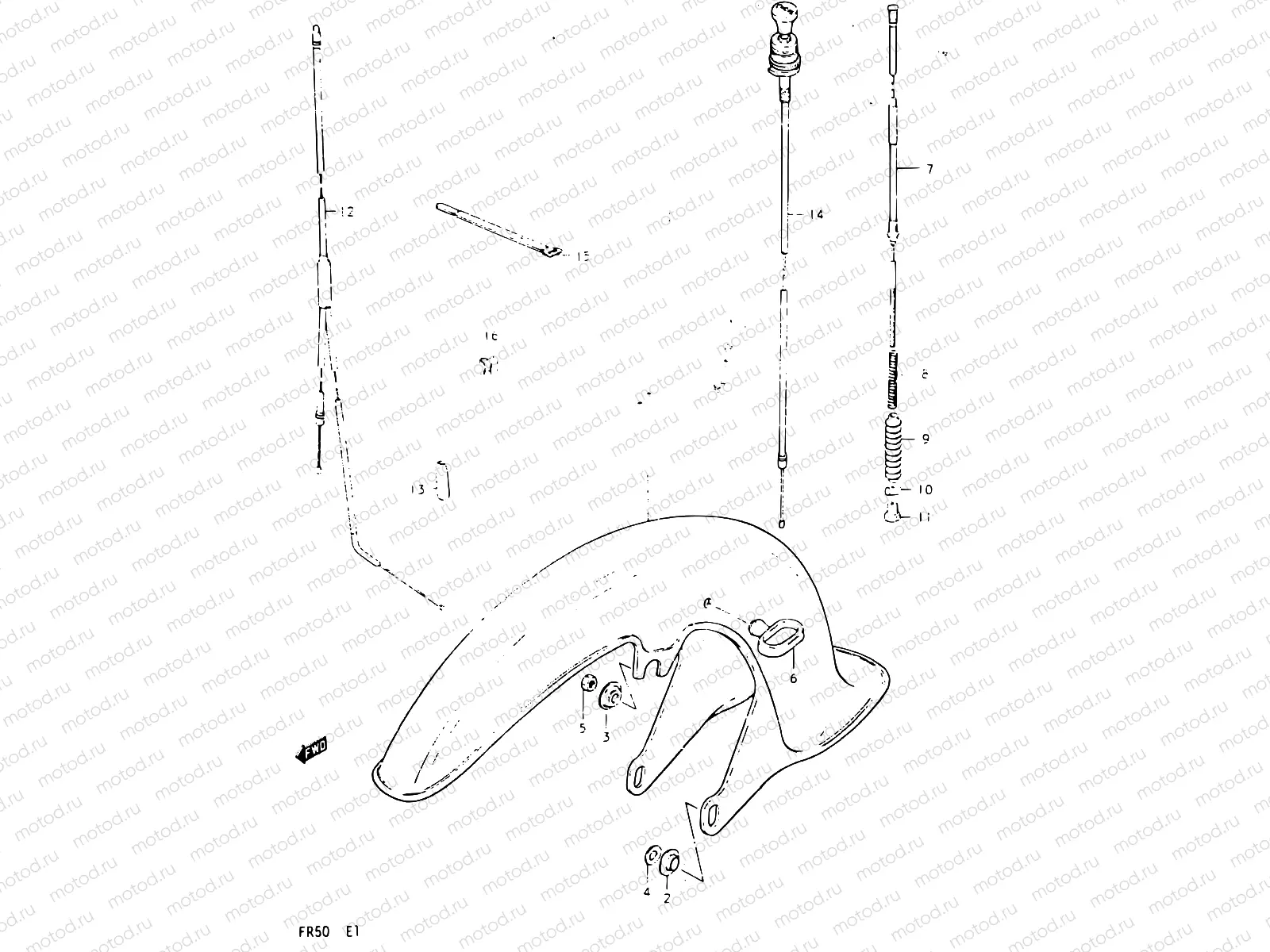 35 - FRONT FENDER