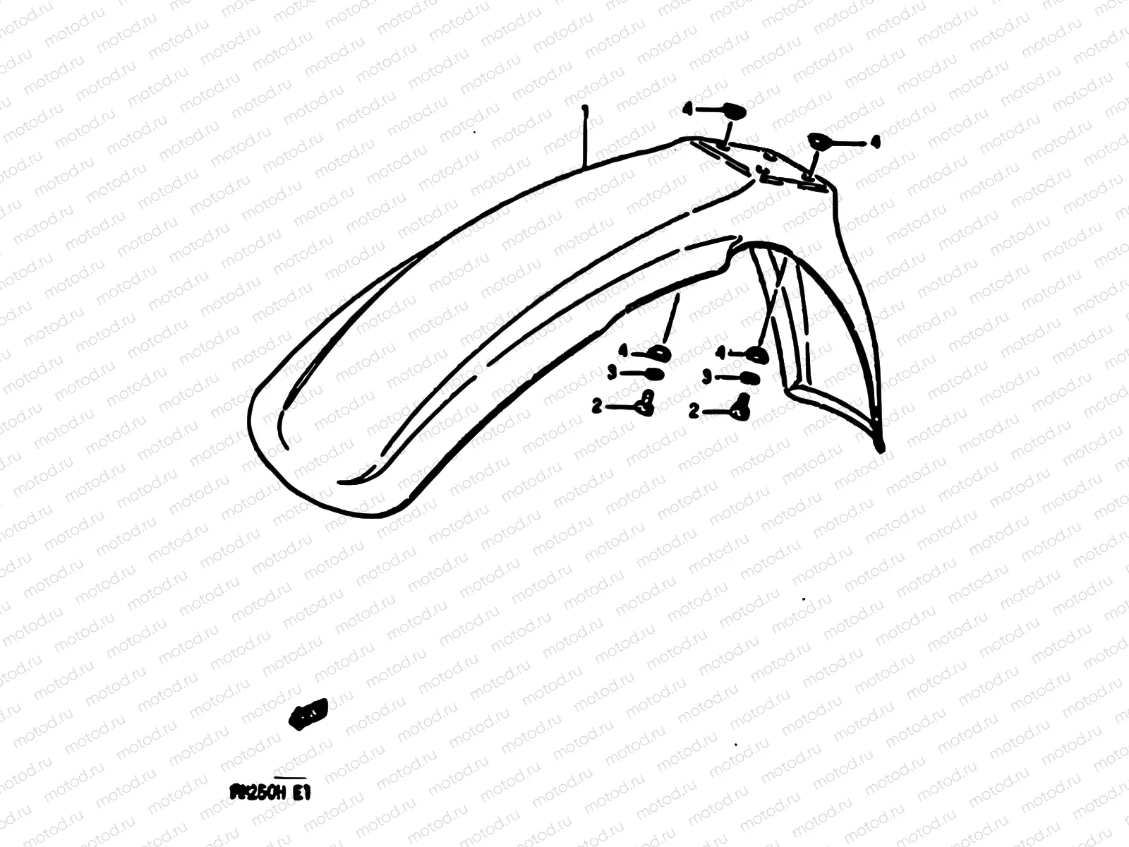 35 - FRONT FENDER