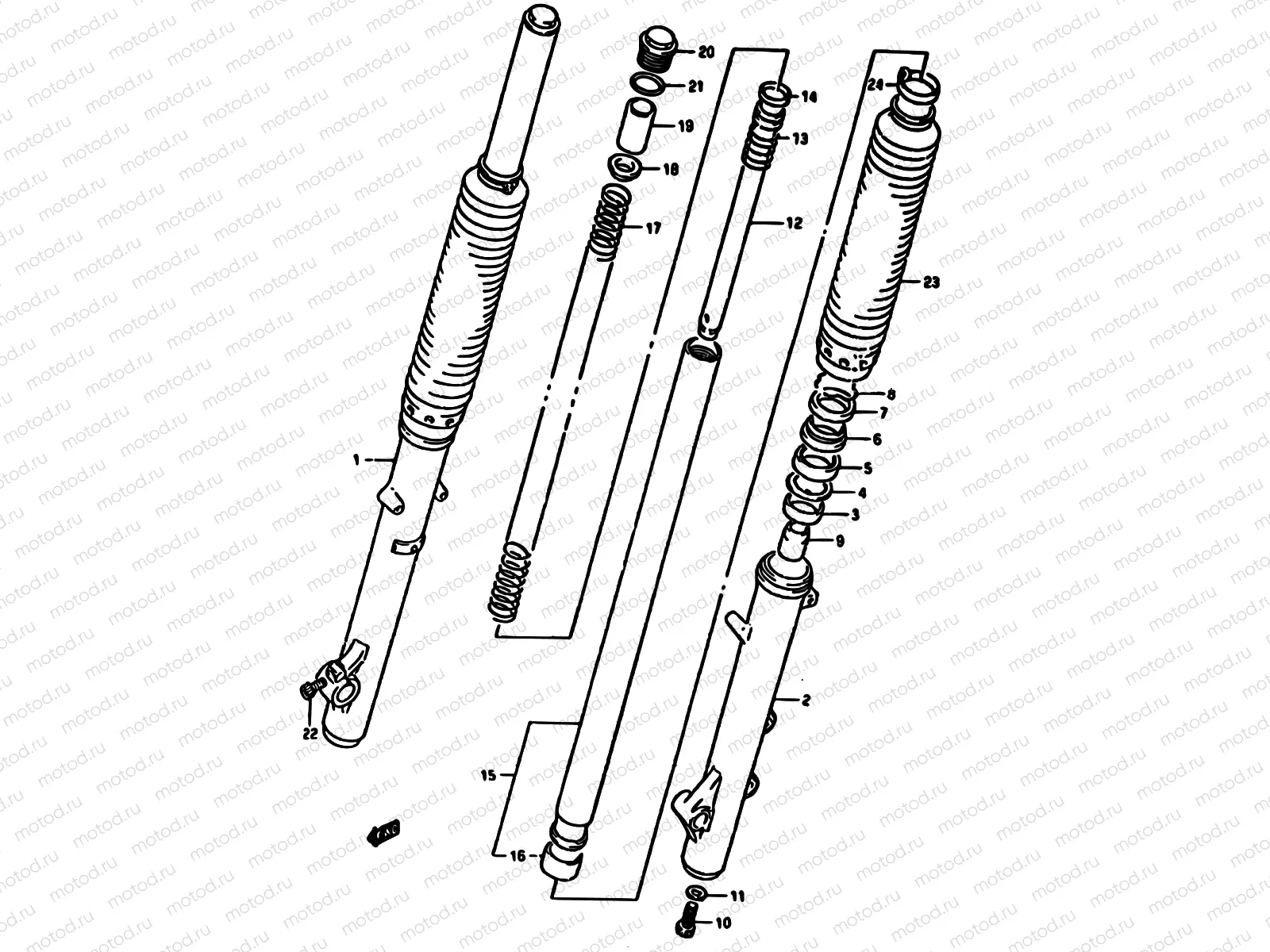35 - FRONT FORK