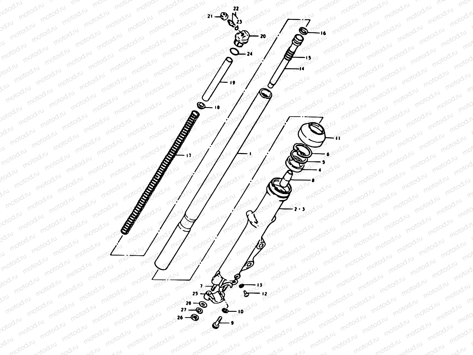 35 - FRONT FORK