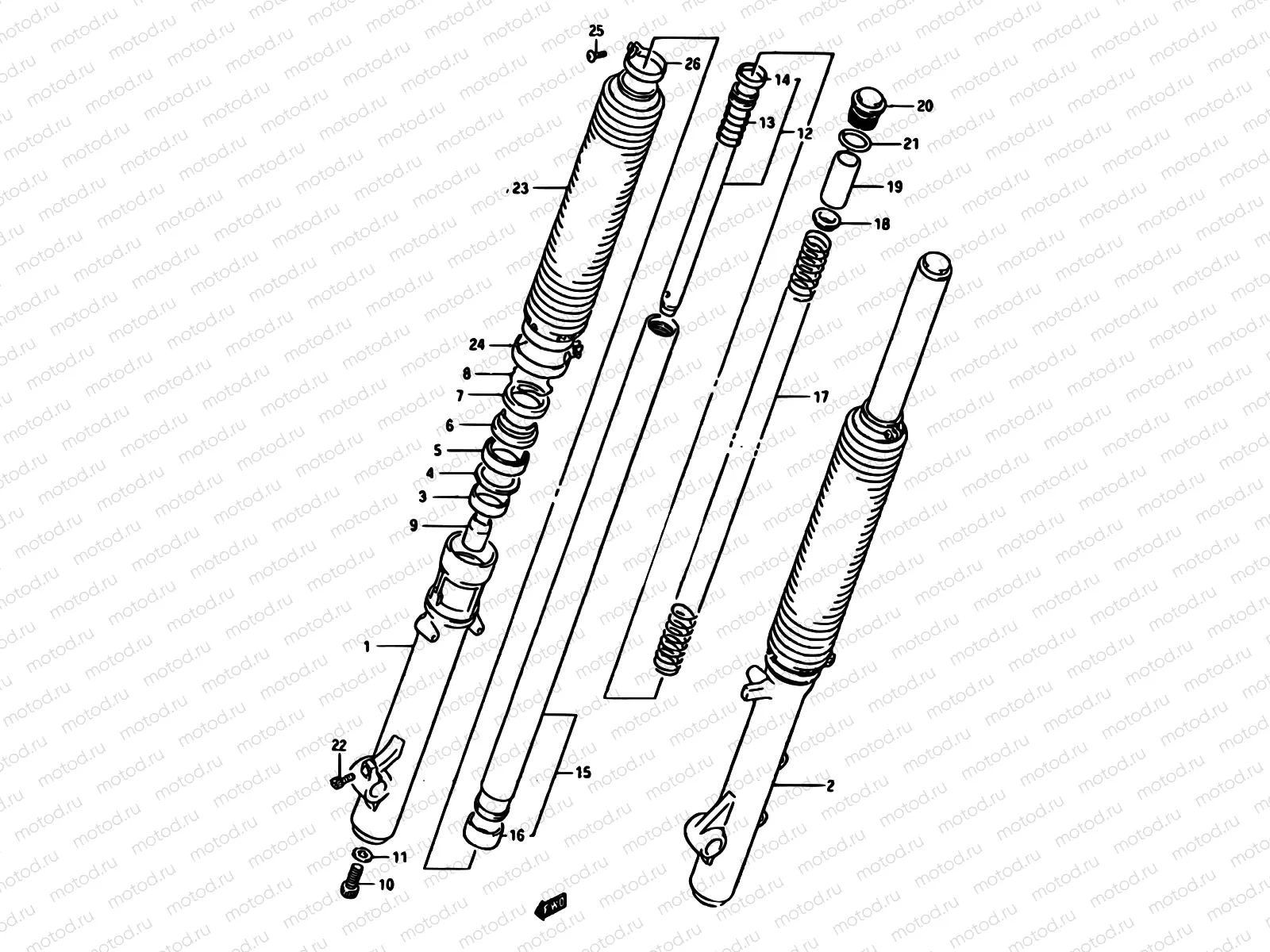 35 - FRONT FORK