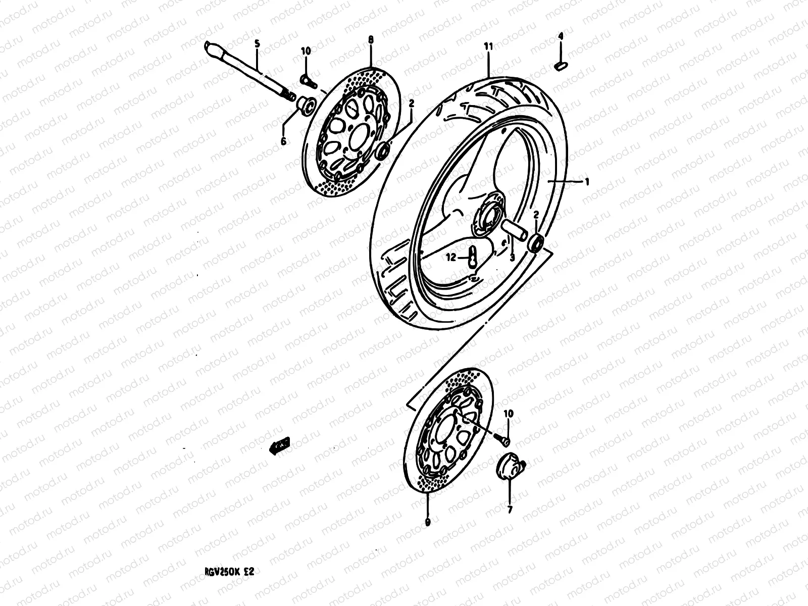 35 - FRONT WHEEL