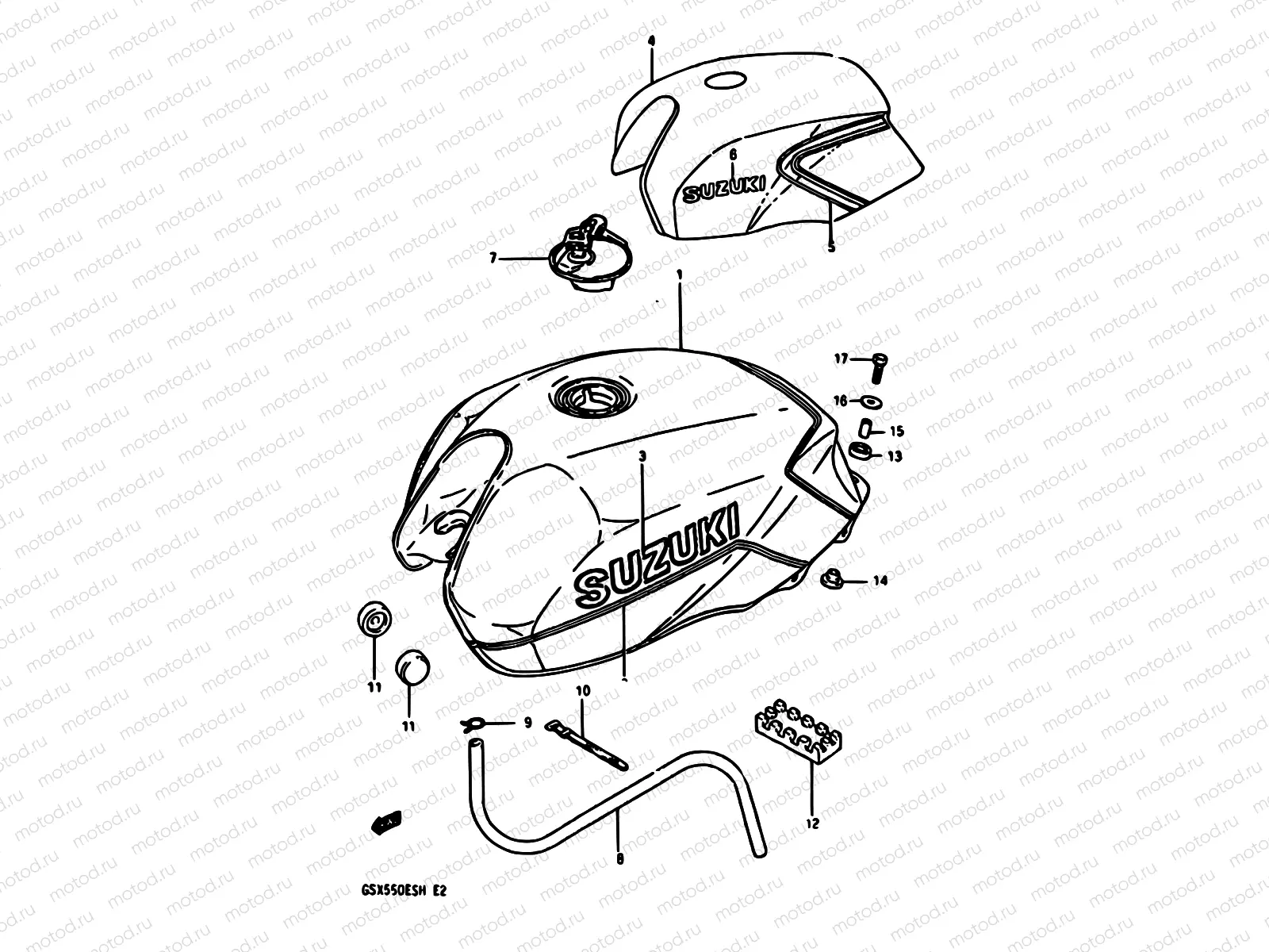 35 - FUEL TANK (GSX550EF/EUF/EG/EUG)