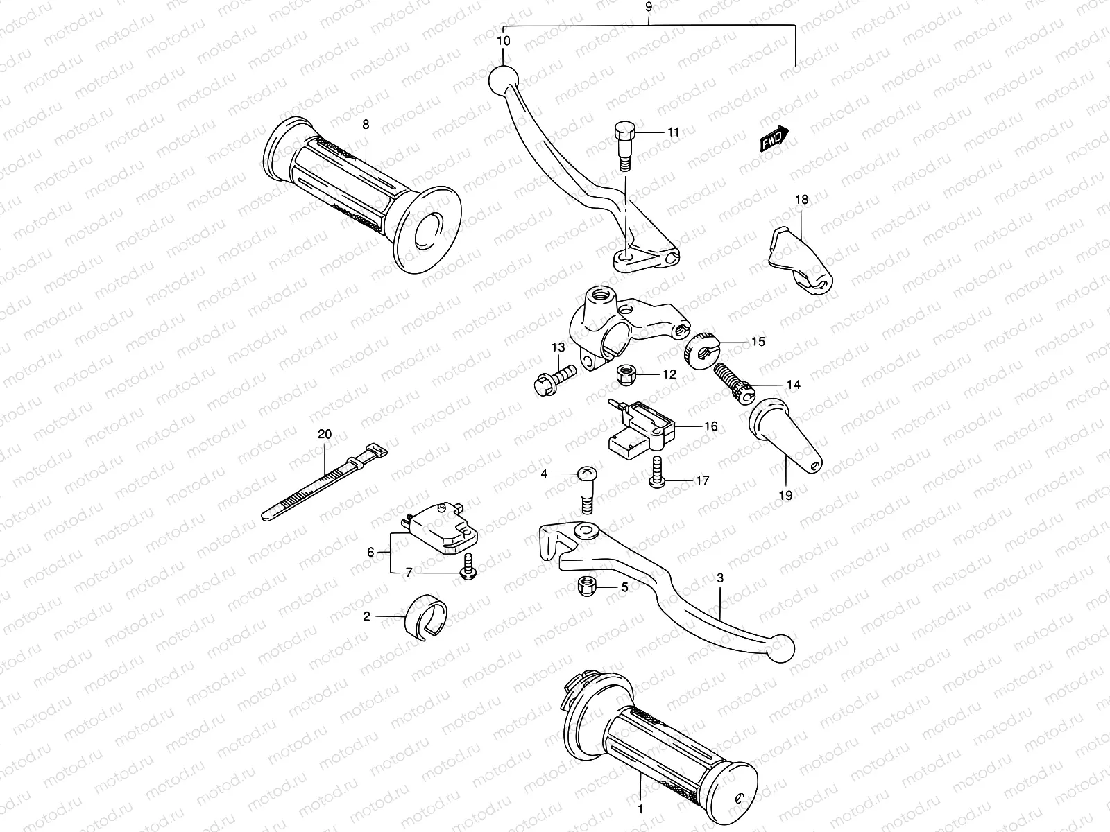 35 - HANDLE LEVER