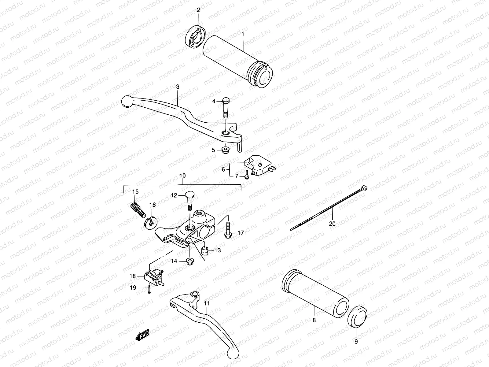 35 - HANDLE LEVER