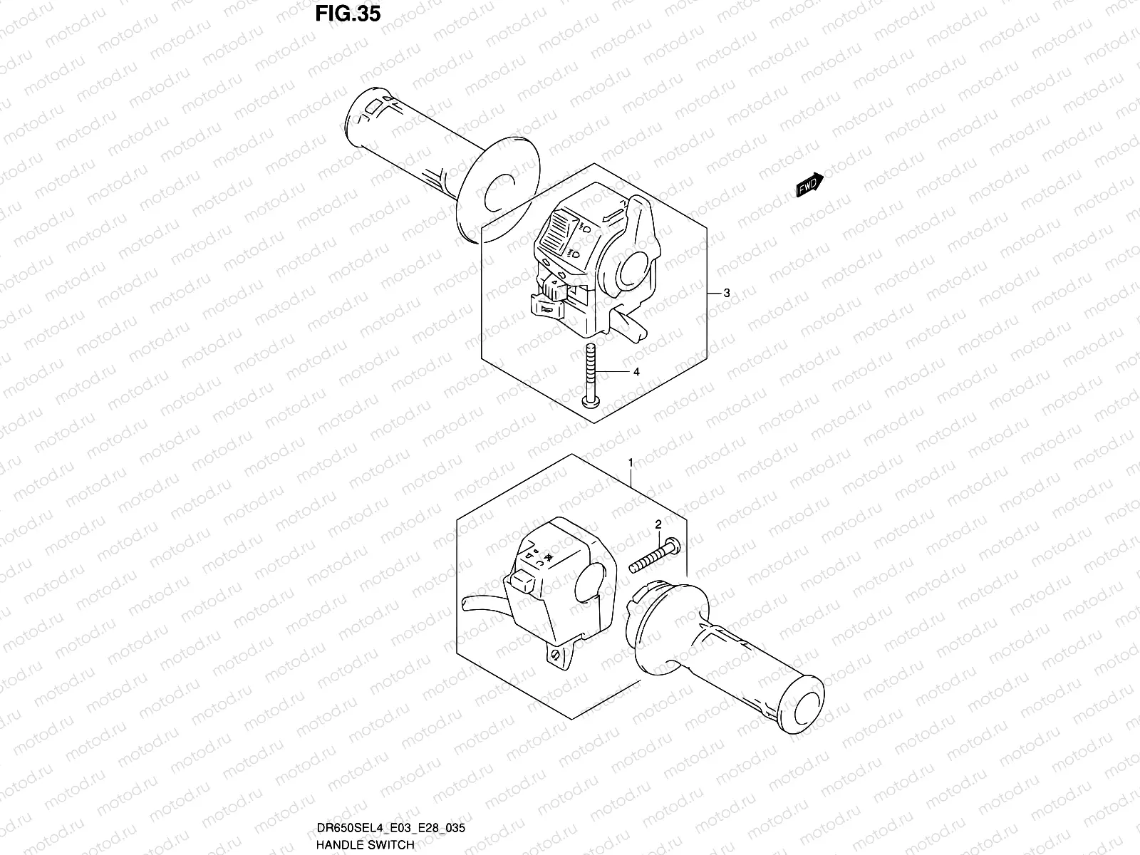 35 - HANDLE SWITCH