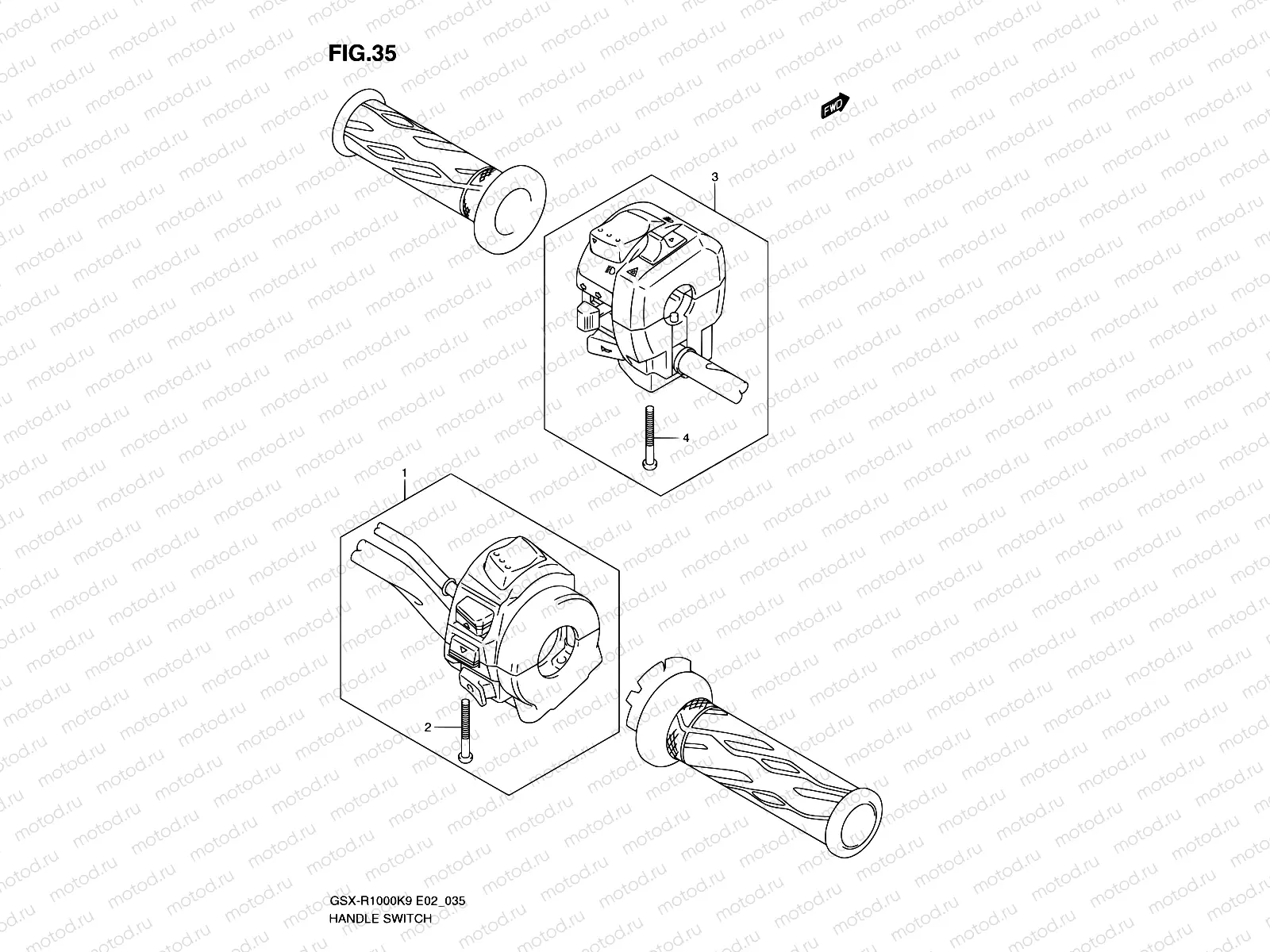 35 - HANDLE SWITCH